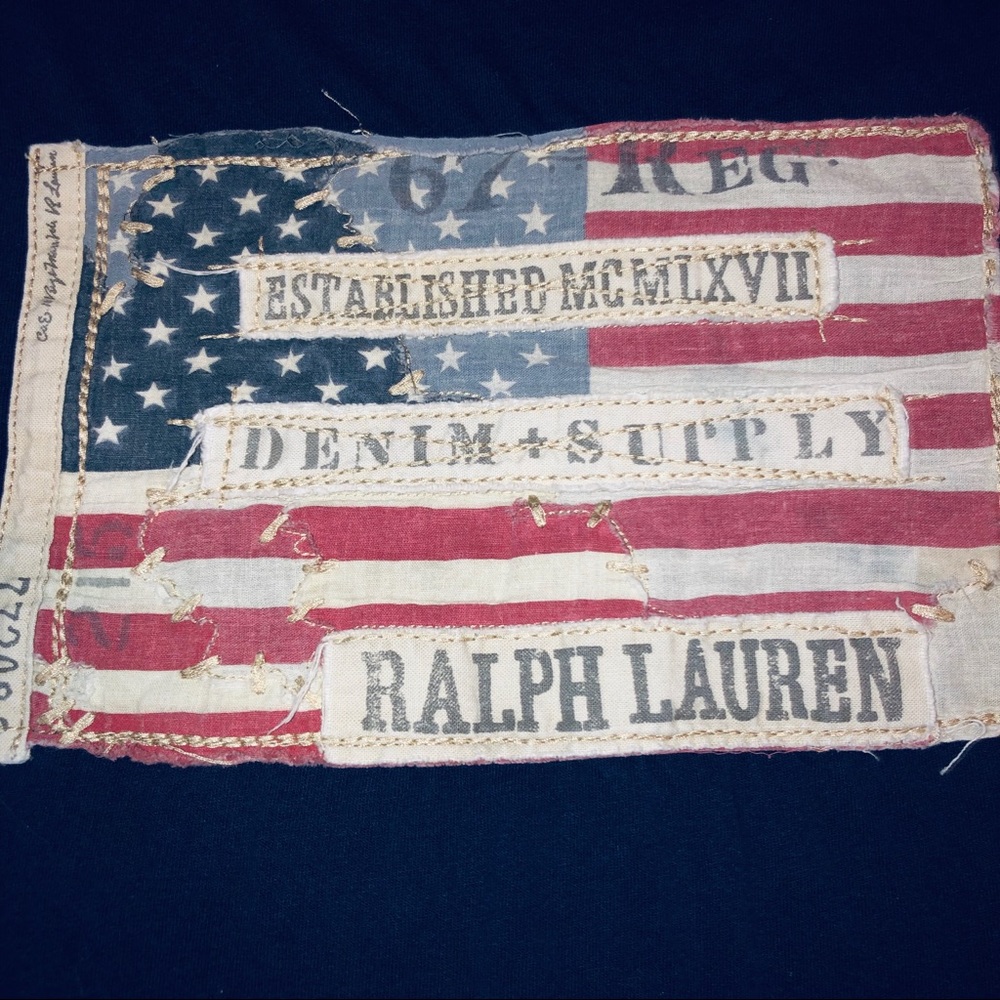 Selling this Polo Ralph with the American flag